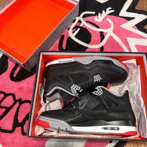 Jordan 4 Retro Bred Reimagined - Size 12.5 - Brand New